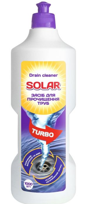 SOLAR Засіб для прочищення каналізаційних труб 1000г